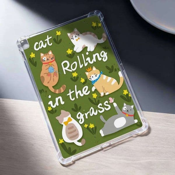 Silicone Case For Galaxy Tab A9 Fe S6 S10 Lite A11 A8 S9 S7 FE S8 Plus Protective Cover Funda 26L0306