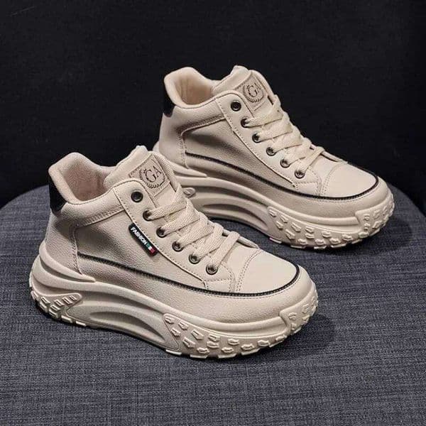 Vulcanized Platform Fashion Autumn New Women's Shoes for Lady Running Sports Casual Breathable Wear-resistant Shoe