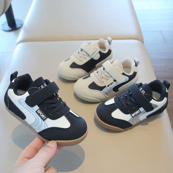 Free Shipping Boys Kids Shoes Girls Casual Running Sneakers Vegans Children Youth Big Kid gum Shoe Toddlers Preshcool Runner Trainers Black White Eur22-32