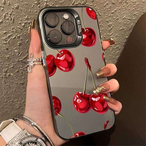 Note 14 Pro Plus 5G 12S 11 10 Case Red Cherry Shockproof TPU Phone Cover For 13 12 14C 13C 4G Funda H260305