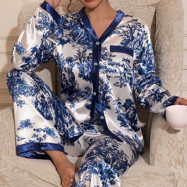 Long Sleeve Pajamas Women Woman Pajama Set Home Wear Set Big Size Womens Pajamas Sleepwear Pigma Winter Sleep Lounge Underwear Y260306
