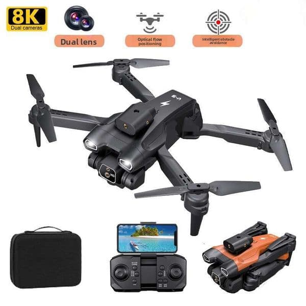 V9 Fixed Height Aerial Photography Four-Axis Obstacle Avoidance Remote Control Drone High-Definition Camera Kuhangxin