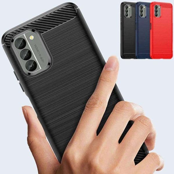 Carbon Fiber Texture TPU Case for Nokia G310 G42 G60 G11 G22 G50 G10 G20 Shockproof Protective Cover Funda Coque H260305