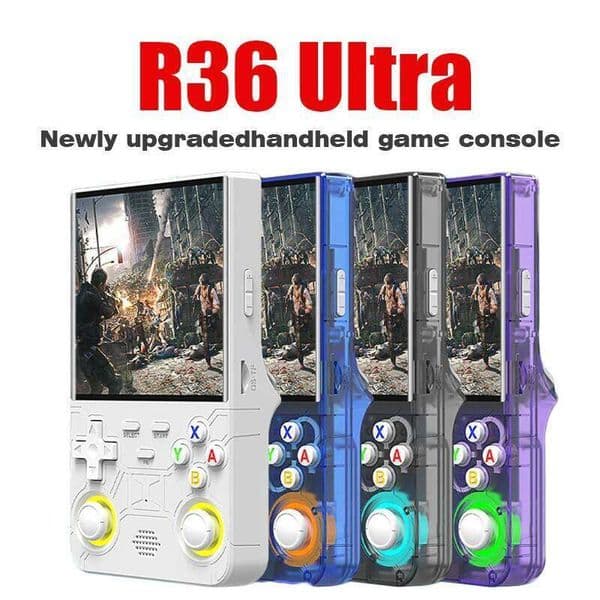 New R36 ultra retro 4.0-inch open-source Linux system 128GB portable video player handheld game console 26Y0304