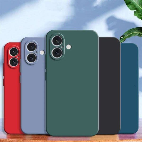 TPU Shockproof Soft Silicone Protective Phone Case For iPhone Pro Max 16 Plus 16e Cover H260305