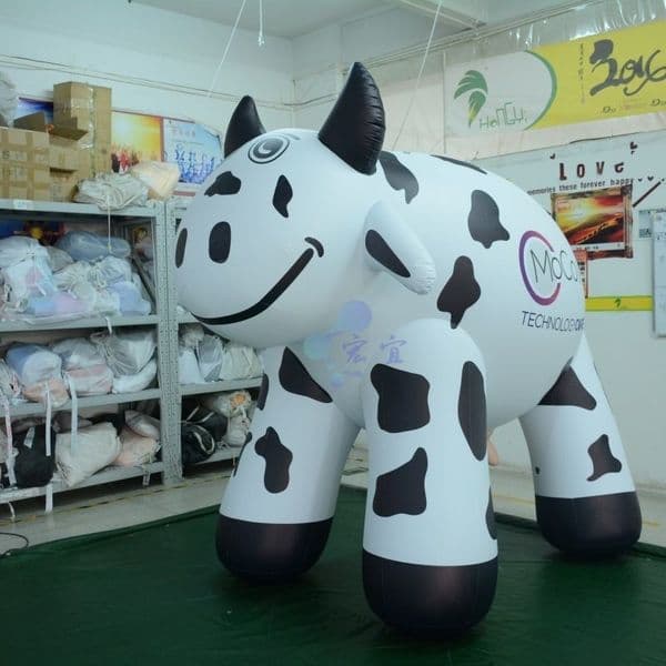 Manufacturer direct sales inflatable cow simulation cartoon model milk cow opening celebration ranch amusement park inflatable model