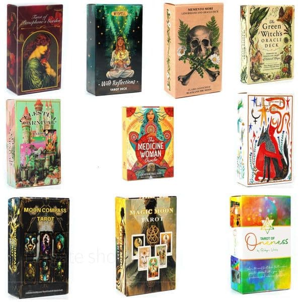 Deck English Tarot Oracle Game Cards YUANSIQI