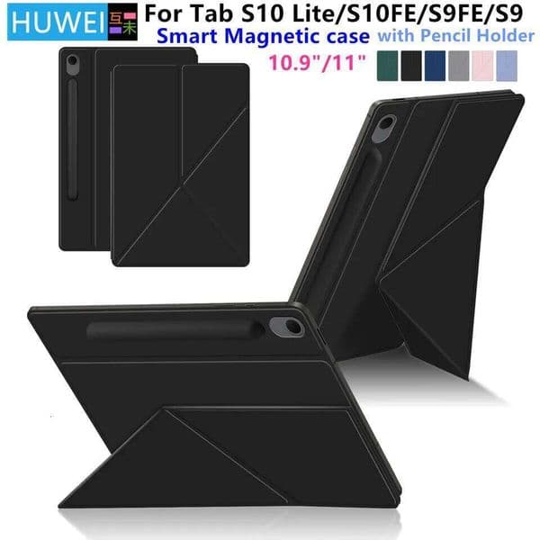For Samsung Galaxy inch SM-X400 SM-X406B Magnetic Case for Tab S10 Lite S9 FE 10.9 11 Inch Pencil Holder Cover 26Y0307