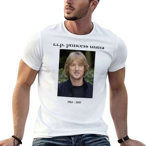 in T-Shirt oversize anime memoriam of diana princess shirt man t for shirts Q260306