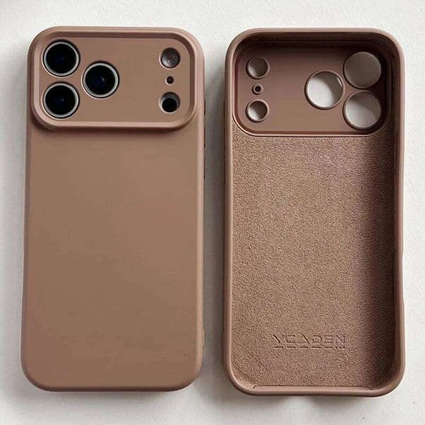Soft Liquid Silicone Phone Case For iPhone 15 14 13 12 Pro Max 17 Air 16 Plus Cases Solid Color Shockproof Cover 26W0307