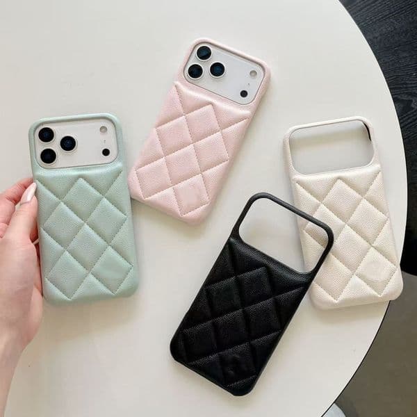 The designer has designed phone cases for the iPhone 16 Pro Max 15 Plus 14 13 12 Mini 11 and other models adopting the luxurious designer triangular back cover X66