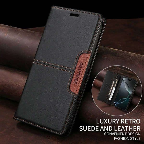 RFID Magnet Leather Coque for Galaxy A56 5G Case A36 A26 A16 A55 A35 A25 A15 A05S 55 A 56 A17 Flip Cover H260305