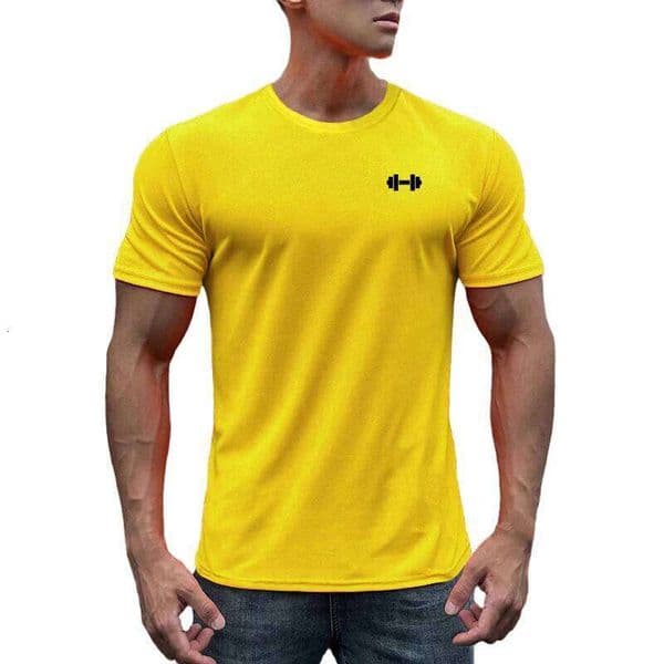 T Gym Fitness Muscle Short Sleeve O-Neck Clothing Summer Mesh Breathable Quick Dry Cool T-shirt Mens Bodybuilding Running Shirts Q260306