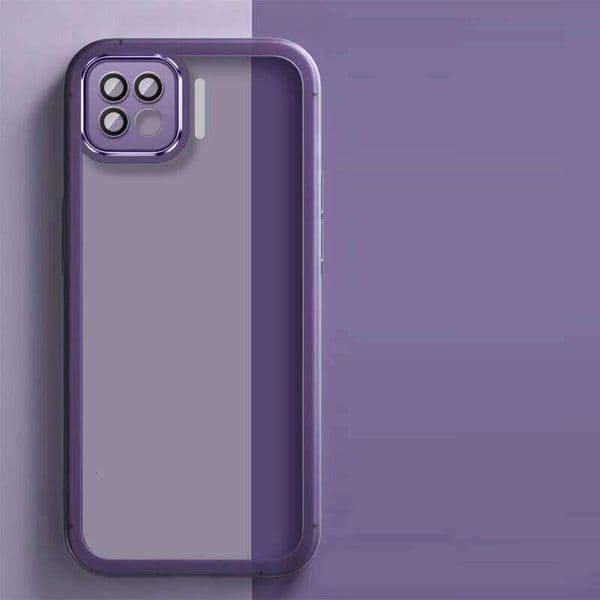 For Reno4 lite Reno 4F Phone Case F17 Pro Cover A73 A93 2020 Shookproof Plating Silicone back cover H260305