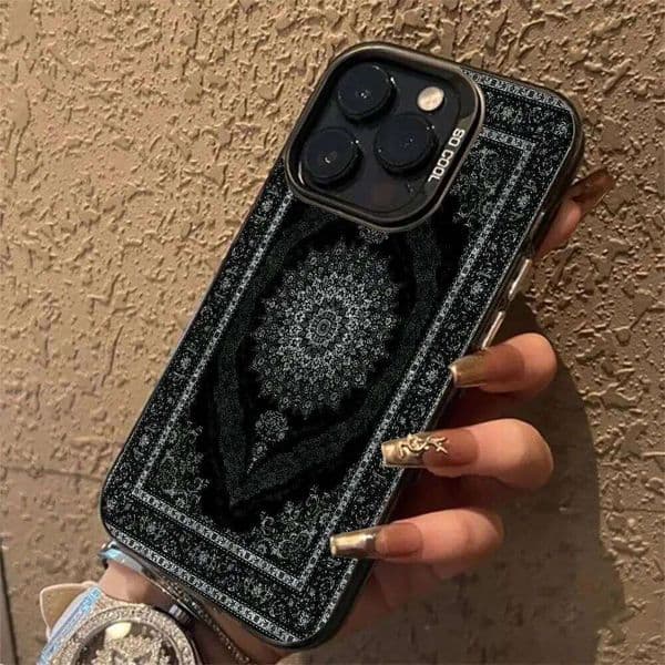 Persian carpet Phone Case for iPhone 15 Pro 13 12 11 XS 14 PRO MAX 16 plus 14Pro 12pro mini Soft Shell back cover H260305