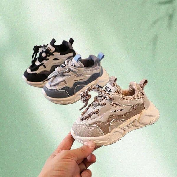 Boys Mesh Breathable Footwear Children Sport Shoes Outdoor Running Sneakers Fashion Spring Autumn Kids H260207 H260305