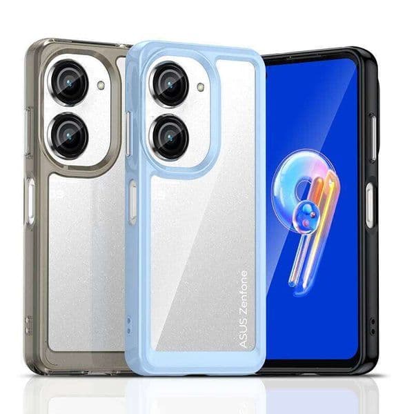 Colorful protective Case For ASUS Zenfone 9 10 Shockproof Back Cover H260305