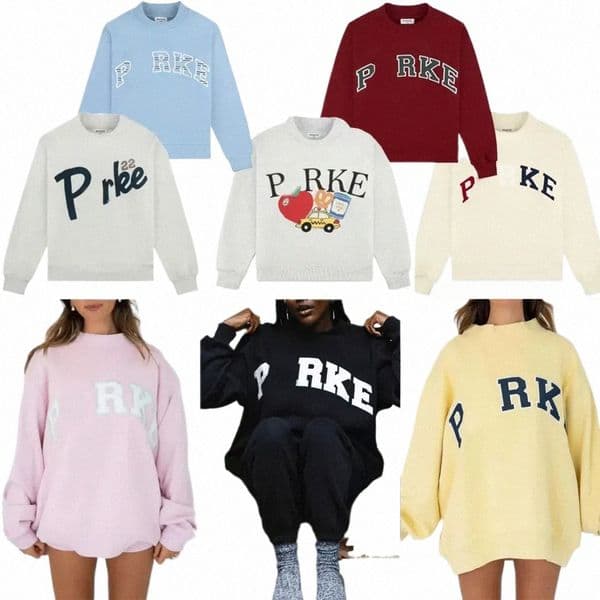 womens mockneck sweatshirt parkes hoodie sweatshirt Fashion Designer Hoodie Sports Jogging Sweatshirt Loose Fit Letter Print Fashion Luxury Womens W260421