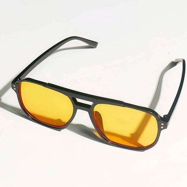 Vintage Women Big Men Square Shades Brand Unisex Sun Glasses Black Lense Male Female Sunglasses UV400 Z260306