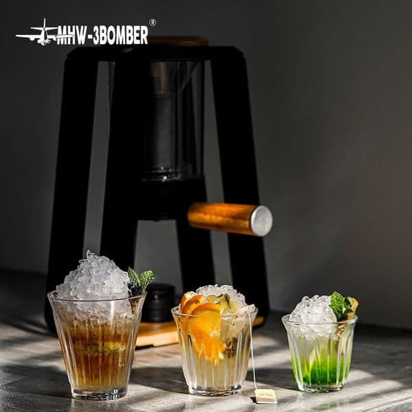 MHW 3BOMBER 90-320ml Clear Glass Coffee Cup Drinking Glasses for Espresso Cappuccino Juice Cocktails Kitchen Barista Glassware 260302BJ