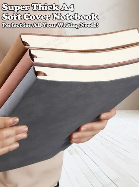 Ultra Thick Universal A5/A4 Notebook for Back to School Meeting Minutes Sketches - Special Pricing 260304