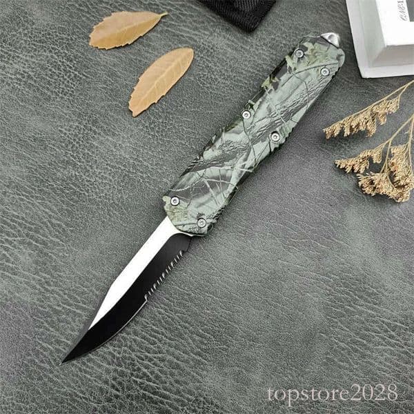 4 Models Camouflage A07 Assisted Tactical Outdoor 440C Blade Zinc pocket knife Alloy Handle Camping Hunting Self Defense Survival Knives EDC Tools C07 3300 4850
