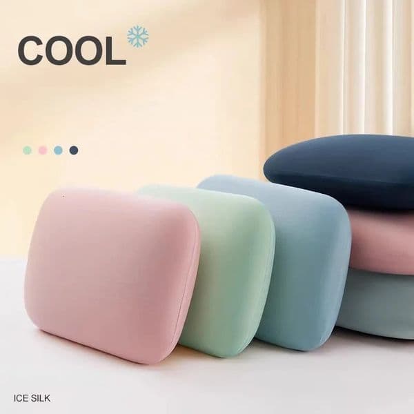 Cooling Office Pillow for Desk Naps - Versatile 3-in-1 Lap Pillow Lumbar Support Cushion with Sponge Fill for Adults Stude 260306