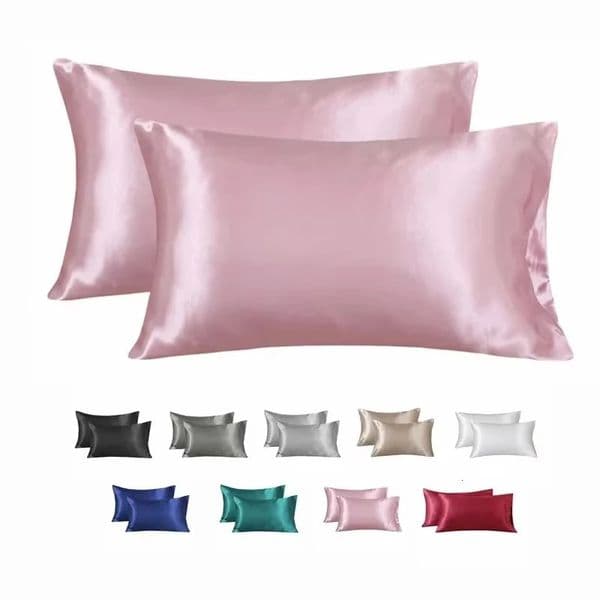100 Silk Pillowcase Pillow Cover Silky Satin Hair Beauty Pillowcase Comfortable Pillow Case Home Decor Pillow Covers 260228