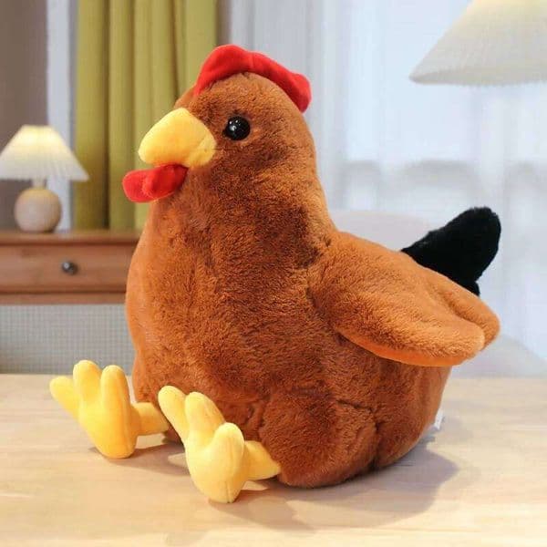 Plush toy chicken cute hen ragdoll girl pillow big chick children's day gift doll W260306