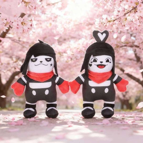 Cute Character ImageMime Dash BonBon and ChuChu Plush Movie Stuffed Animals Toys for Kids&Collectors Birthday Gifts W260306 W260306