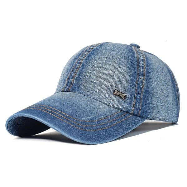 Vintage Washed Cotton Baseball Cap Men Women Denim Dad Hat Adjustable Trucker Style Low Profile 260304