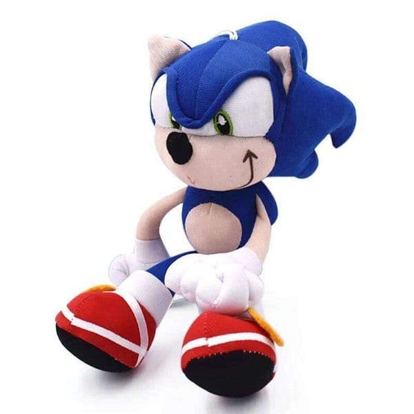 Hot Selling 30cm Shadow Blue Animated Toy Sonic Children's Soft Plush Hedgehog Doll Pp Cotton Kids Birthday Gift W260306