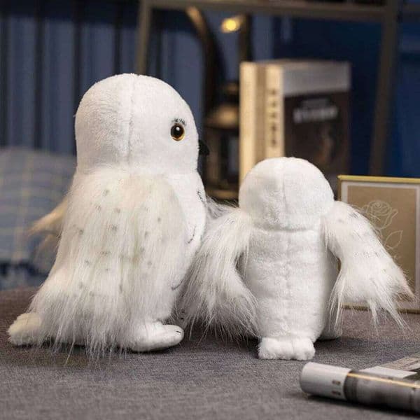 1pc 20cm/7.87in Snow white animal cute snowy plush owl doll soft cartoon pillow for children W260306