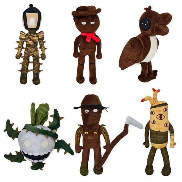 Interesting Toys Game Peripheral Collection Modle Doll DOORS Outdoors Toy For Kid Birthday Halloween Gifts W260306