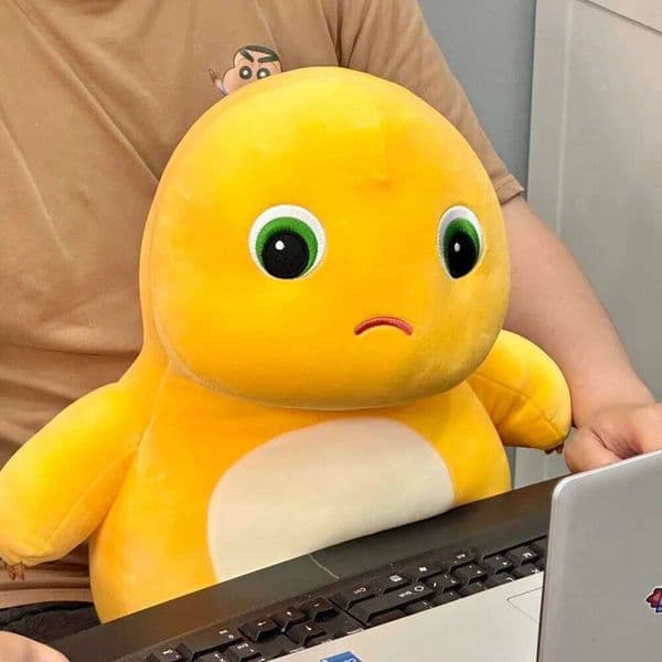 Cute Milk Dragon Stuffed Doll nailong Anime Dinosaur Plush Pillow Soft Sofa Cushion Perfect Gift For Kids Holiday W260306