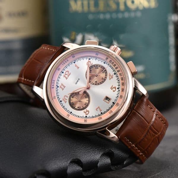Top Designer business Watch Classics Patekes 5172 quartz wrist watch Luxury Men lady WristWatches 5370 watches leather strap Bracelet montre de luxe Uhren