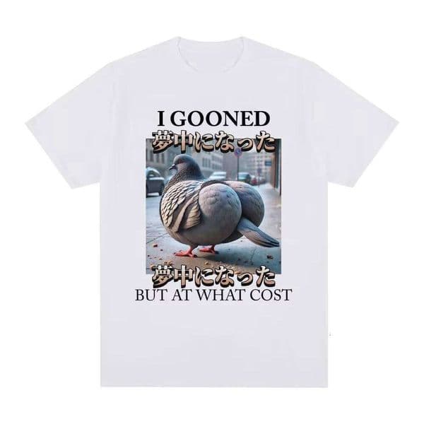 Fun Pigeon Pattern Fashionable T-shirt, Casual Women Clothing Fashion Graphic T Shirts Summer Streetwear Personality Z260306