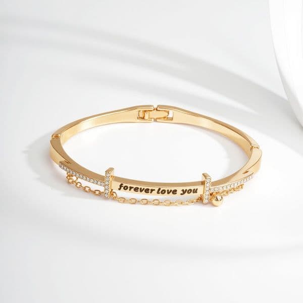 Luxury Brand Designer Jewelry New Korean-Style Jewelry Rose Gold Bracelet bracelet For Women Fashionable And Versatile Suitable For Micro-Businesses Tiktok