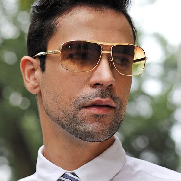 Sunglasses For Men Designer Driving Popular Shopping Party Hip Hop Luxury Vintage Uv400 Polarized Sun Daily Activities Best-Selling High Quality Lunettes De Sol