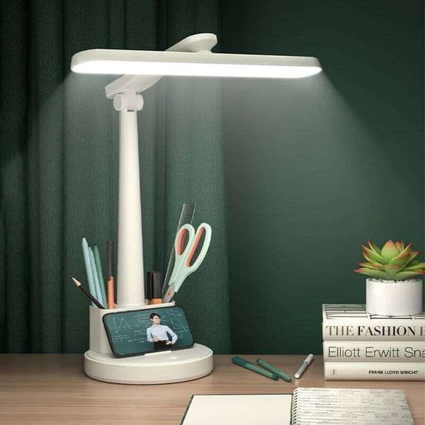 Table LED Rechargeable Foldable Eye Protection Children Student USB Desk Lamp With Charge Battery Bedroom Bedside Lighting 26W0309
