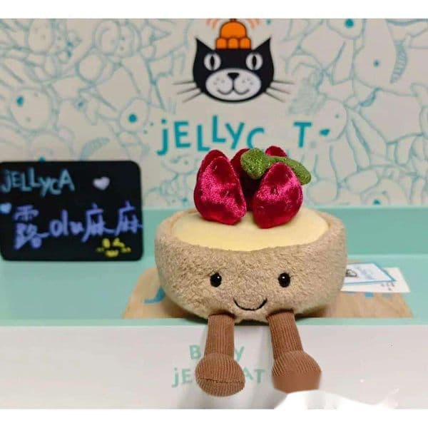 2025 Dolls Amuseables Rene Waffle Plush Fran Pancakes Stuffed Toy Fleurette Aux Fraises Collette Tarte Au Citron Soothing the Doll Gifts