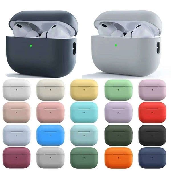Ultra-Thin Silicone Earphone 1/2, 4 Protective Headphone Case For Pro 2 3 Airpods Cover 26Y0309