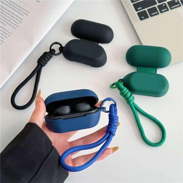 WF-C710N Earphone Protective Wireless Headset Fashion Silicone Case Cover For WF-C700N With Hook 26Y0309