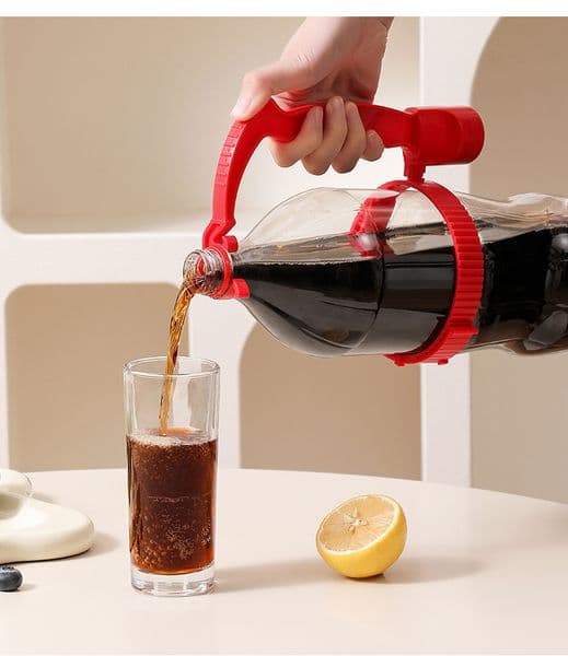 Adjustable handle rack for beverage bottles pouring handle storage rack multi-purpose oil pot with lemon cap handle rack