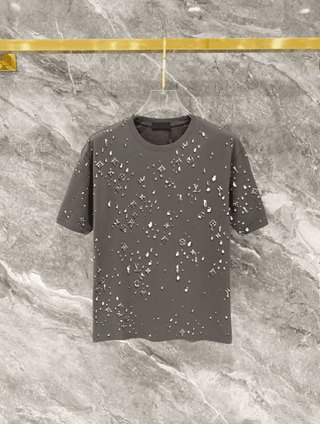 Men's Plus Tees & Polos Men's Designer White T-shirt Women's Fashion Pattern Printing Short Sleeve Men's and Women's Clothing Street Casual Loose T-shirt J63V