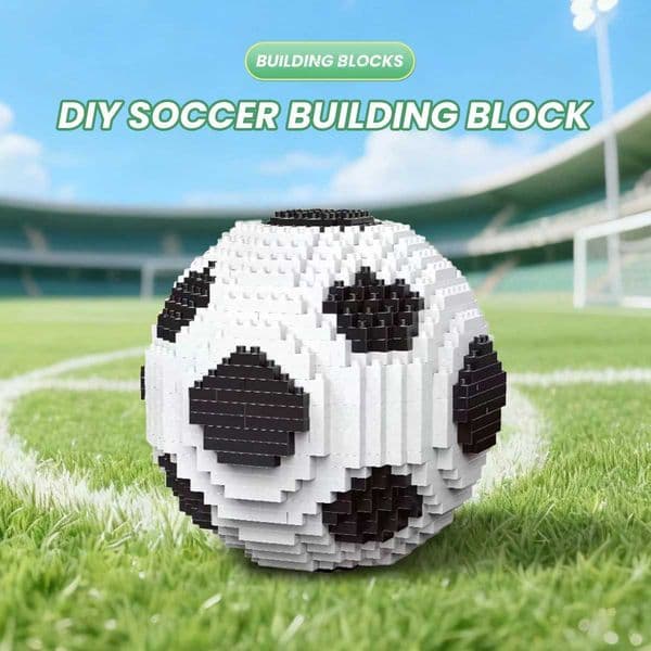 Sport DIY Mini Basketball Building Blocks Soccer Set Creative Assembled Kids Toys Gifts For Sports Fans Desktop Collector Decor X2603091