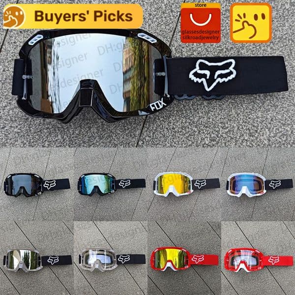 Ski Goggles Nordson Outdoor Motorcycle Goggles Cycling MX Off-Road Ski Sport ATV Dirt Bike Racing Glasses for Fox Motocross Goggles Google