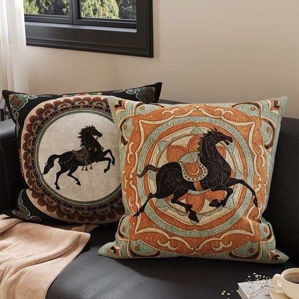 French-style sofa retro light luxury high-end cushion living room bedroom headboard pillow pillowcase home decor Y260520