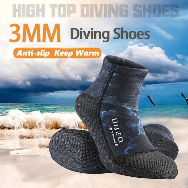 m Unisex Diving Neoprene Socks Anti Slip Warm Cold-proof Wetsuit Surfing Scuba Snorkeling Water Sports Diving Socks 260228