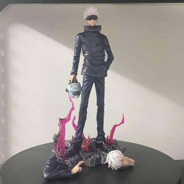 Jujutsu Kaisen Gojo Satoru 33cm Standing Position Lx Anime Figure Model Statue Collection Desktop Decoration Ornament Toy Gifts X260304